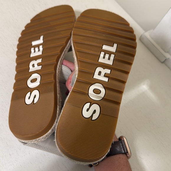 Sorel Women’s Ella II Espadrille Sandals / Size 10 / Color Chalk Cream / NWOT - Picture 3 of 7